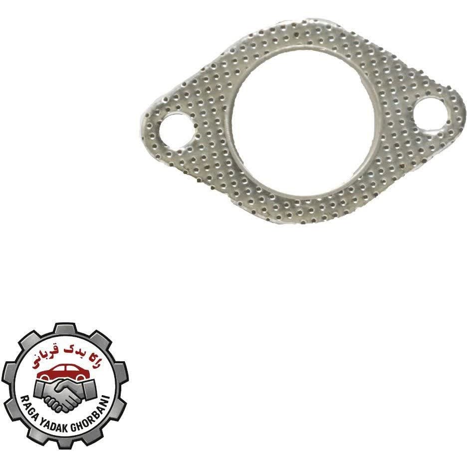 واشرگلویی اگزوز (کاتالیست کانورتور) دو سوراخ 530 - 550 - X33 - x33s شرکتی