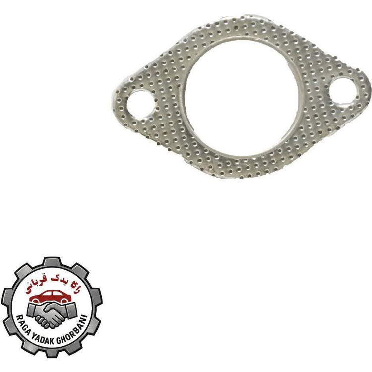 واشرگلویی اگزوز (کاتالیست کانورتور) دو سوراخ 530 - 550 - X33 - x33s شرکتی